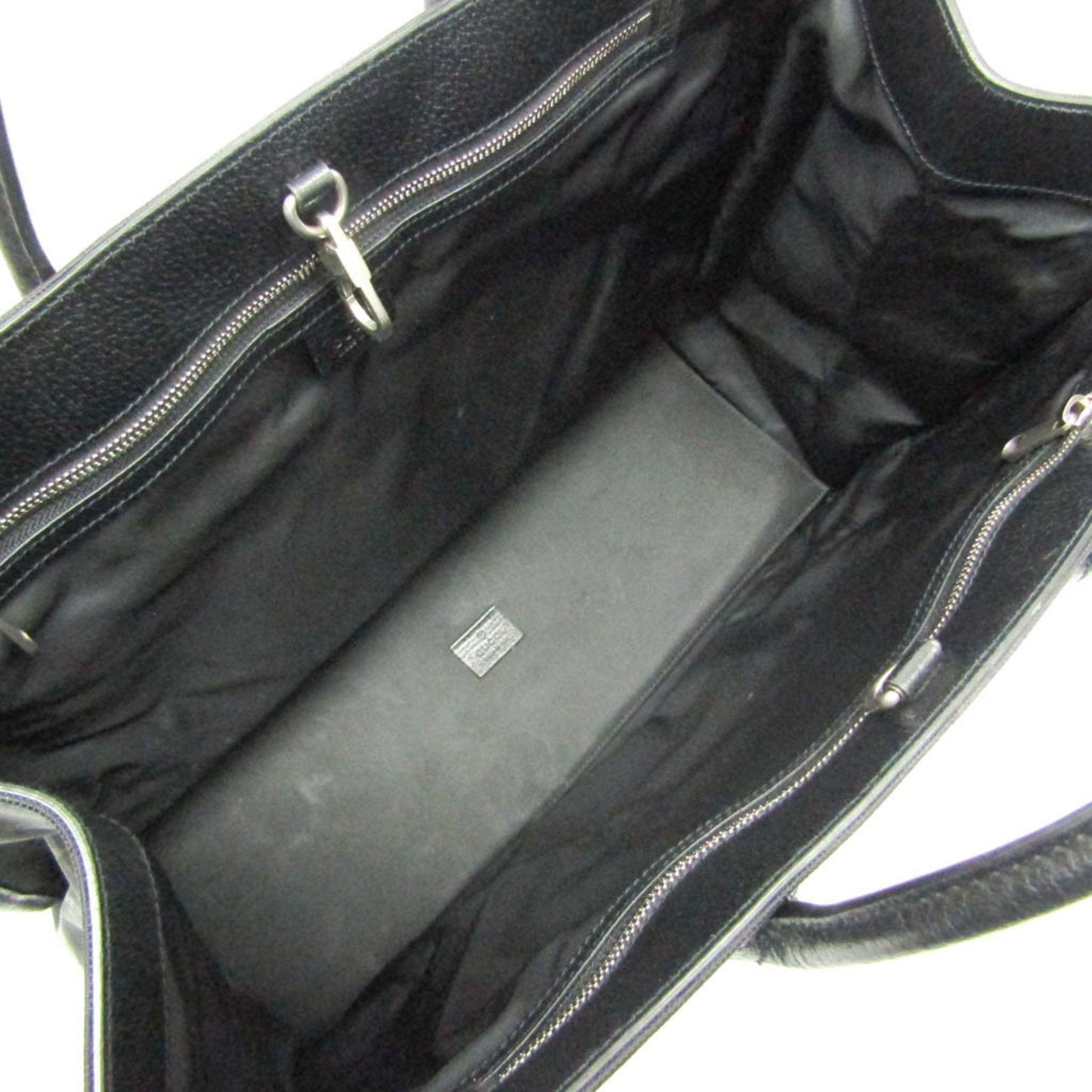 Gucci Black Nylon Canvas Leather Handbag Shoulder Bag