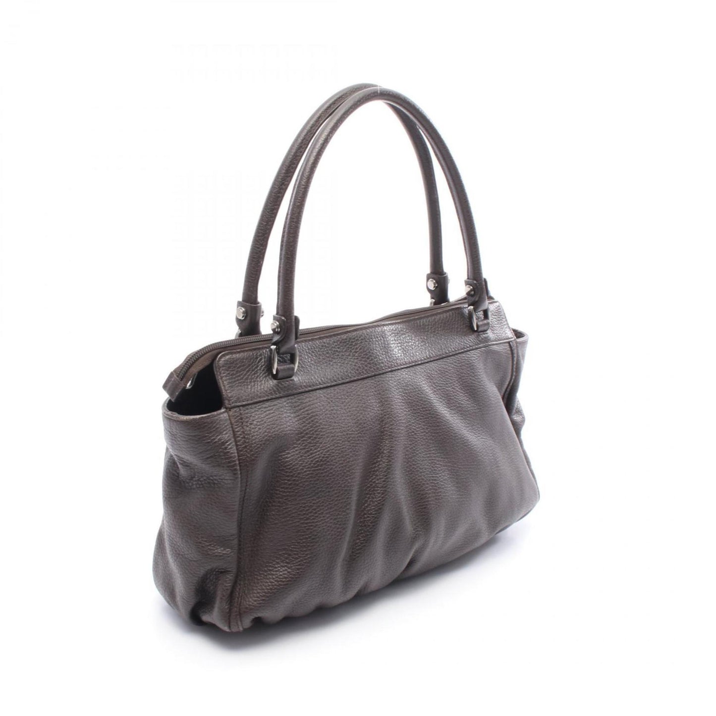 Gucci Abbey Brown Leather Tote Bag