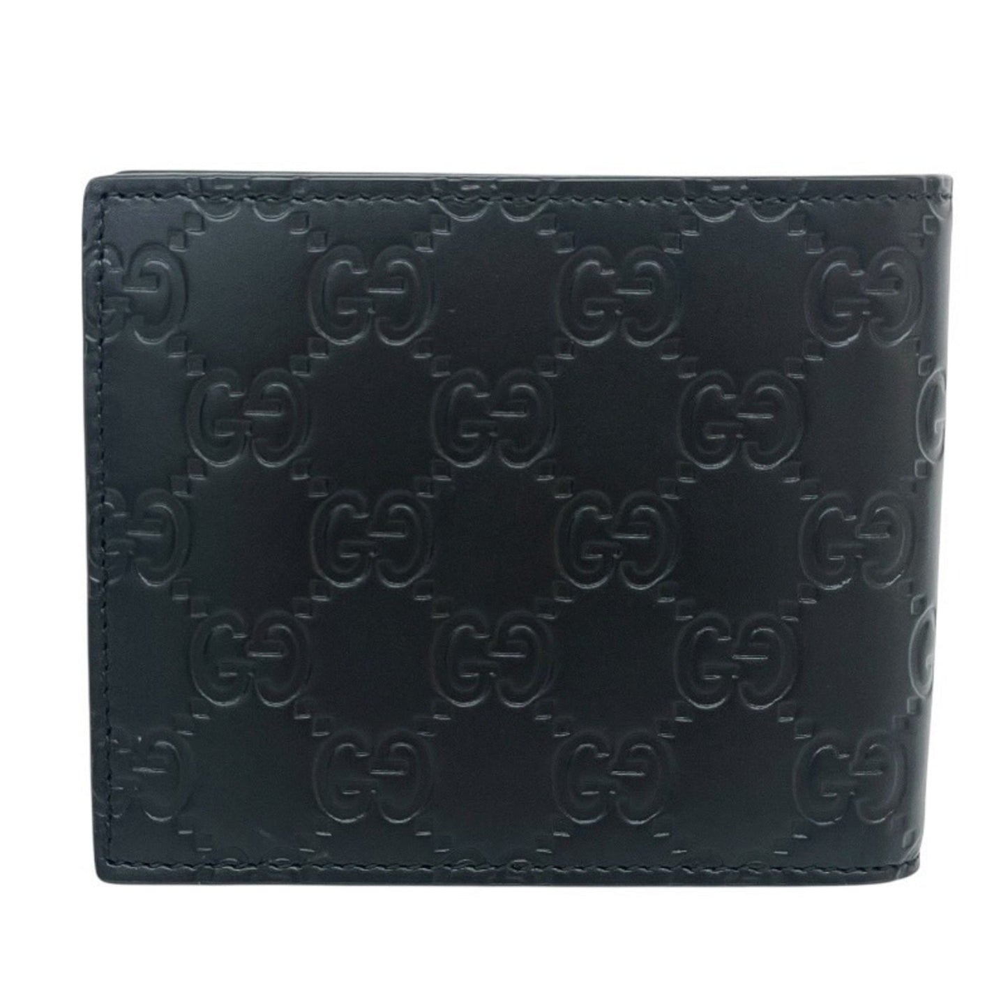 Gucci Black Leather Wallet (Bi-Fold)