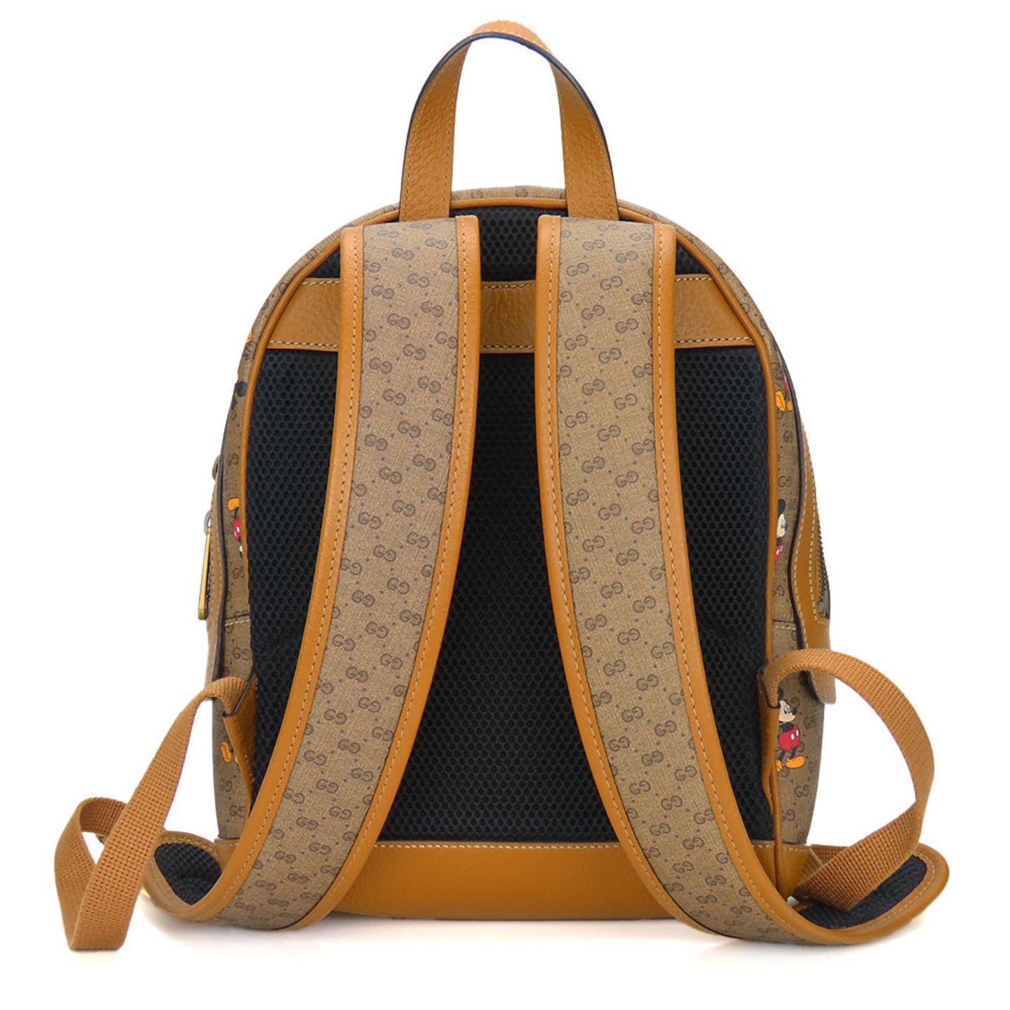 Gucci Brown Camel Gg Supreme Backpack