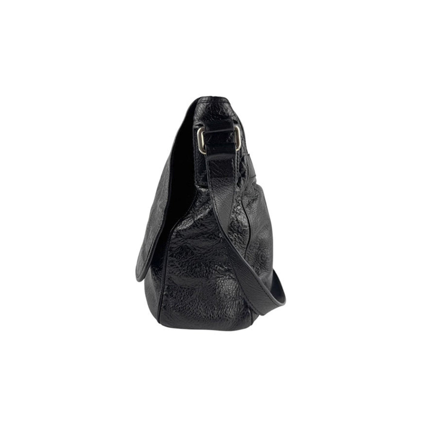 Gucci Black Leather Shoulder Bag