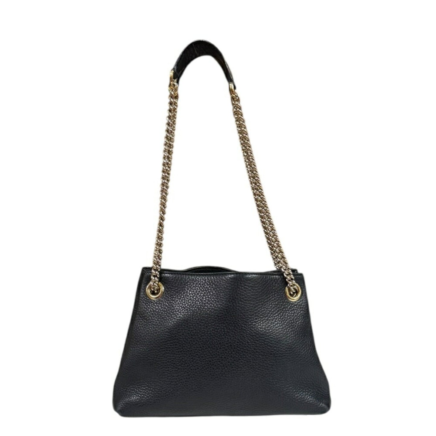Gucci Black Leather Shoulder Bag