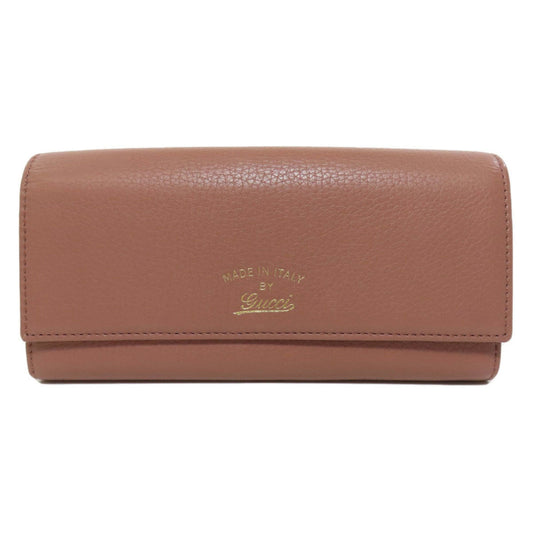 Gucci Beige Brown Pink Leather Coin Purse/Coin Case