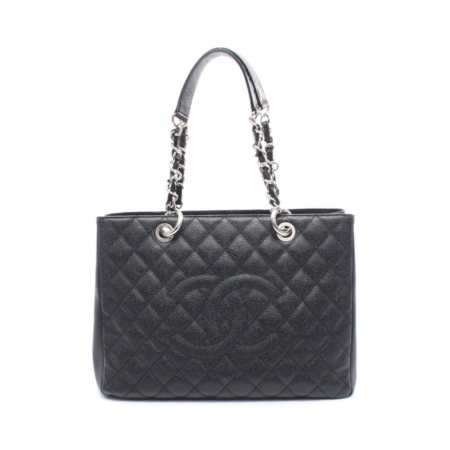 Chanel Black Leather Tote Bag