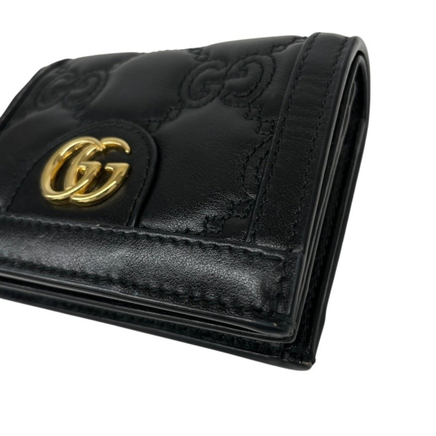 Gucci Black Leather Wallet (Bi-Fold)
