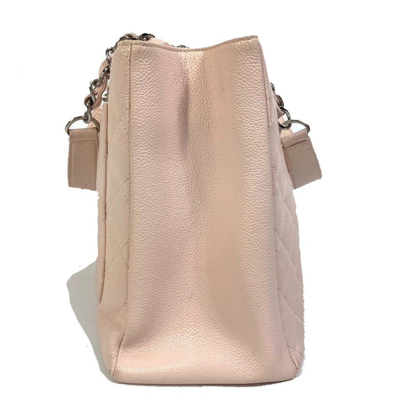 Chanel Matelasse Pink Grained Calfskin Shoulder Bag Tote Bag