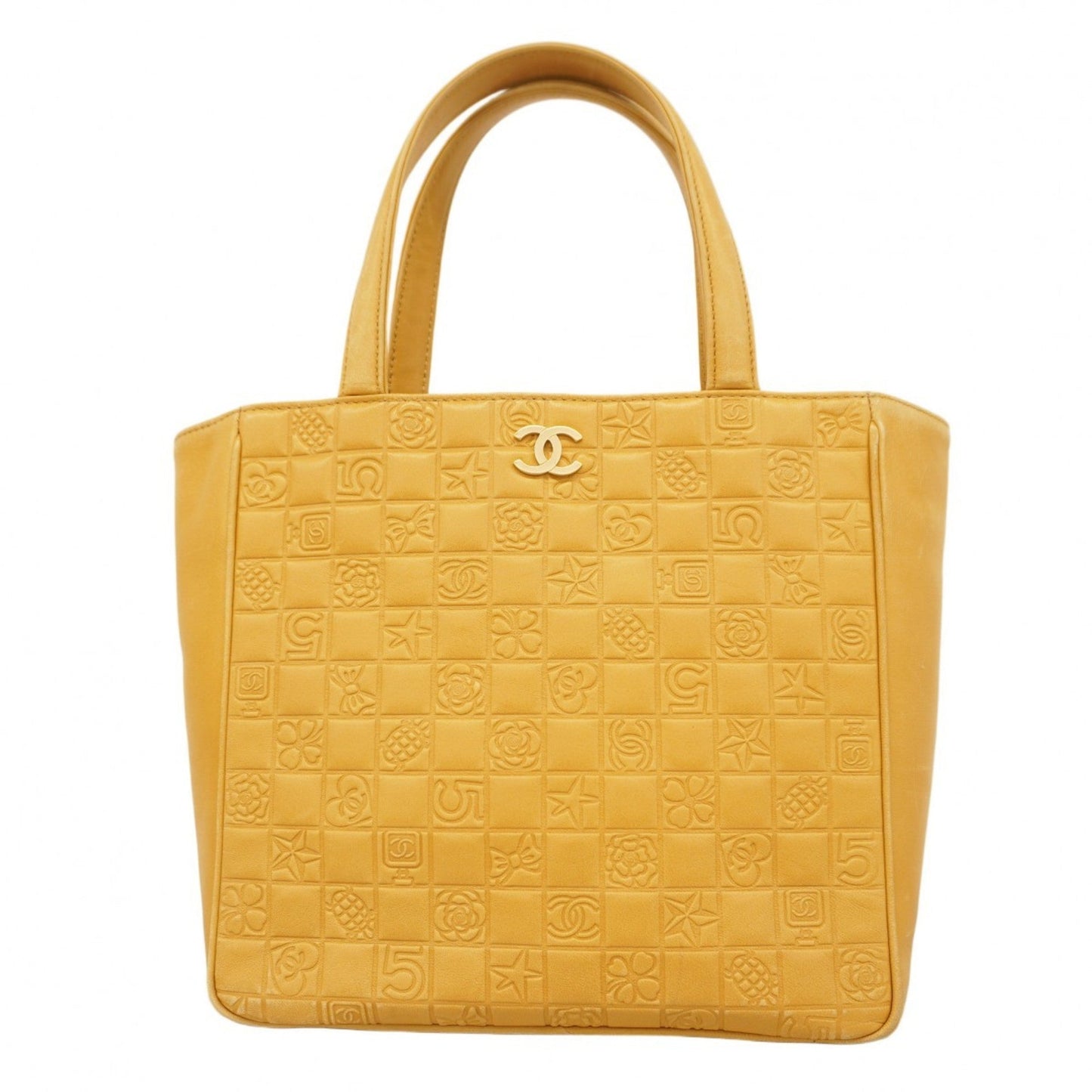 Chanel Beige Leather Tote Bag