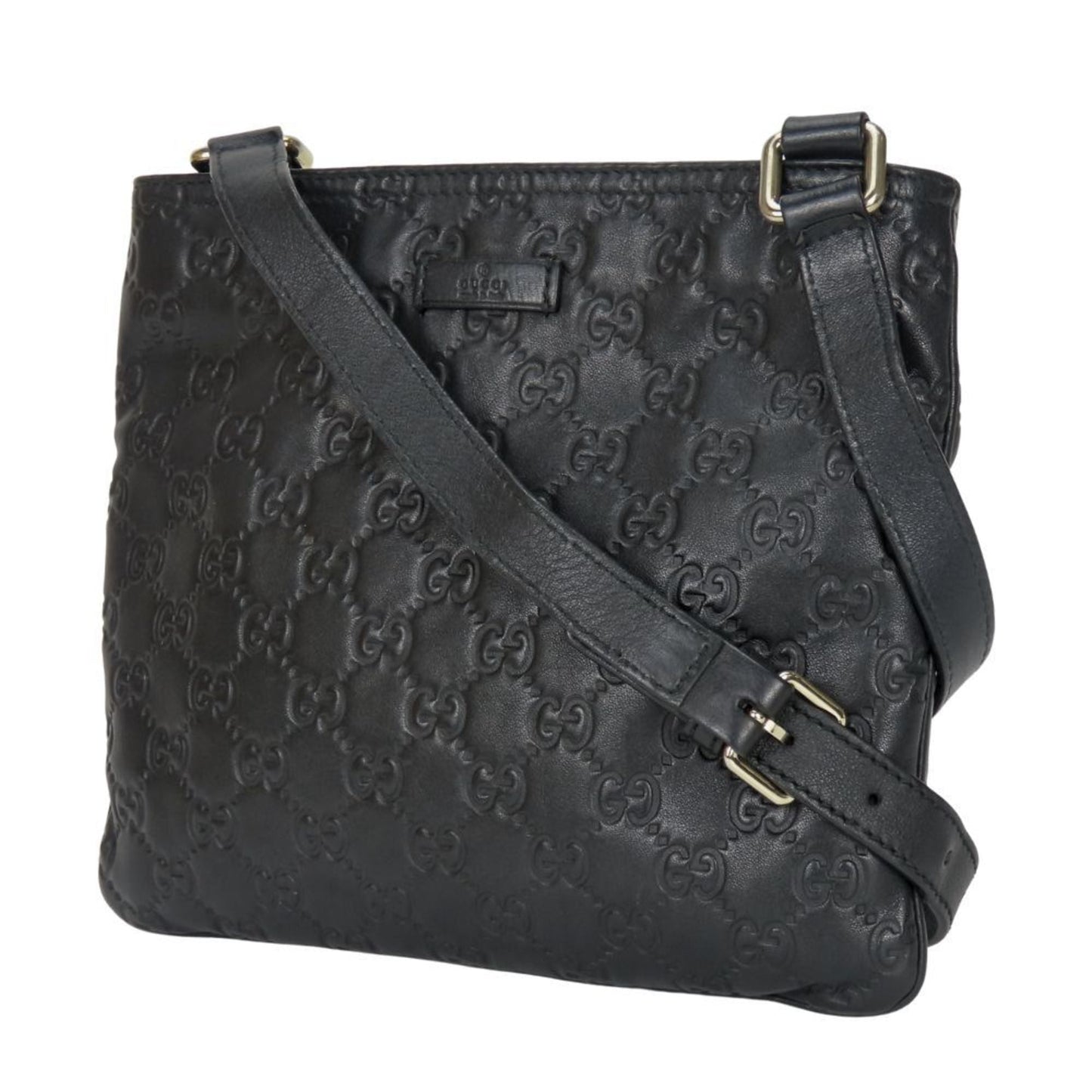 Gucci Black Leather Shoulder Bag