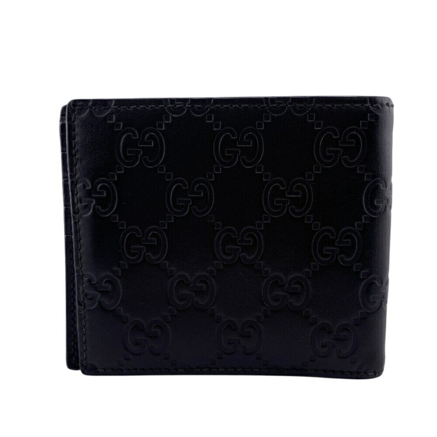 Gucci Black Leather Wallet (Bi-Fold)