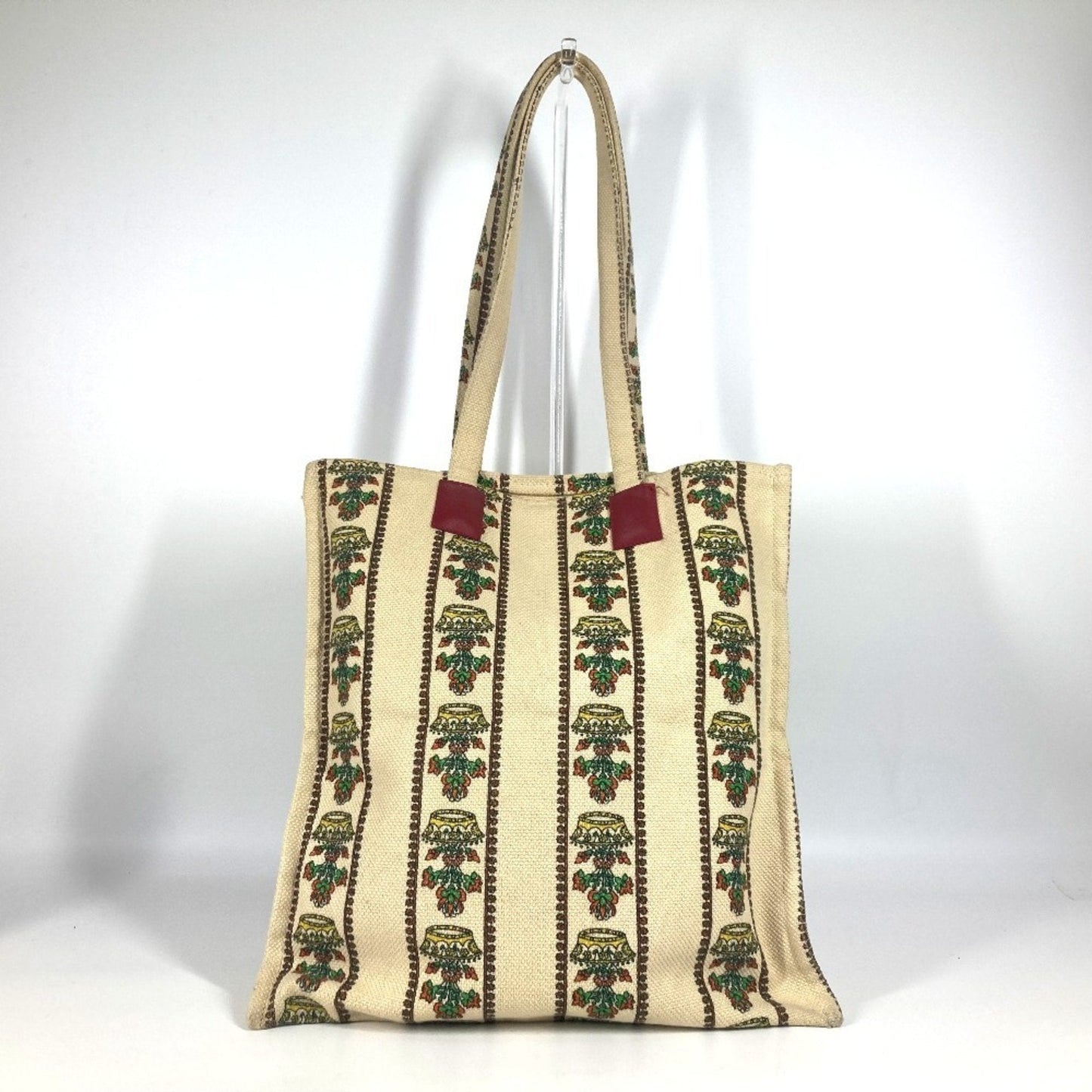 Gucci Beige Canvas Shoulder Bag Tote Bag