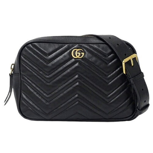 Gucci Black Leather Fanny Pack Sling Bag
