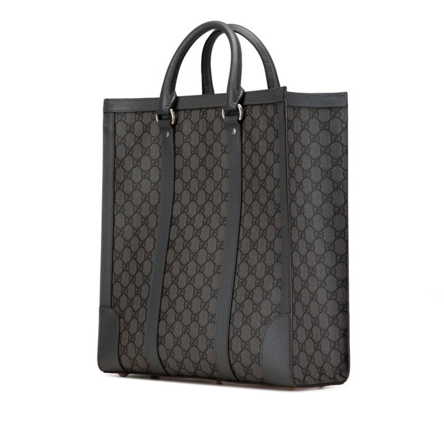 Gucci Gray Pvc Leather Handbag Shoulder Bag