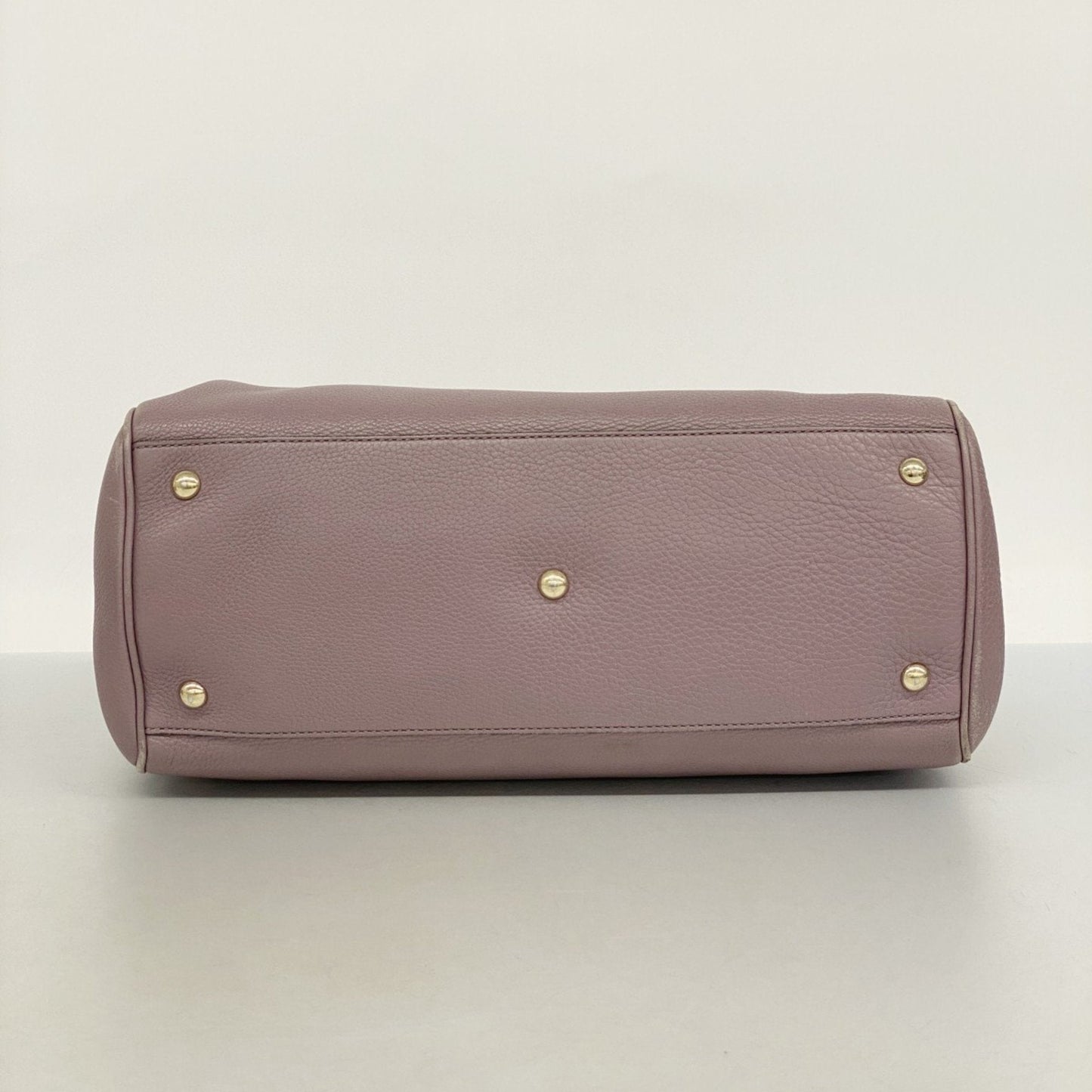 Gucci Purple Leather Handbag