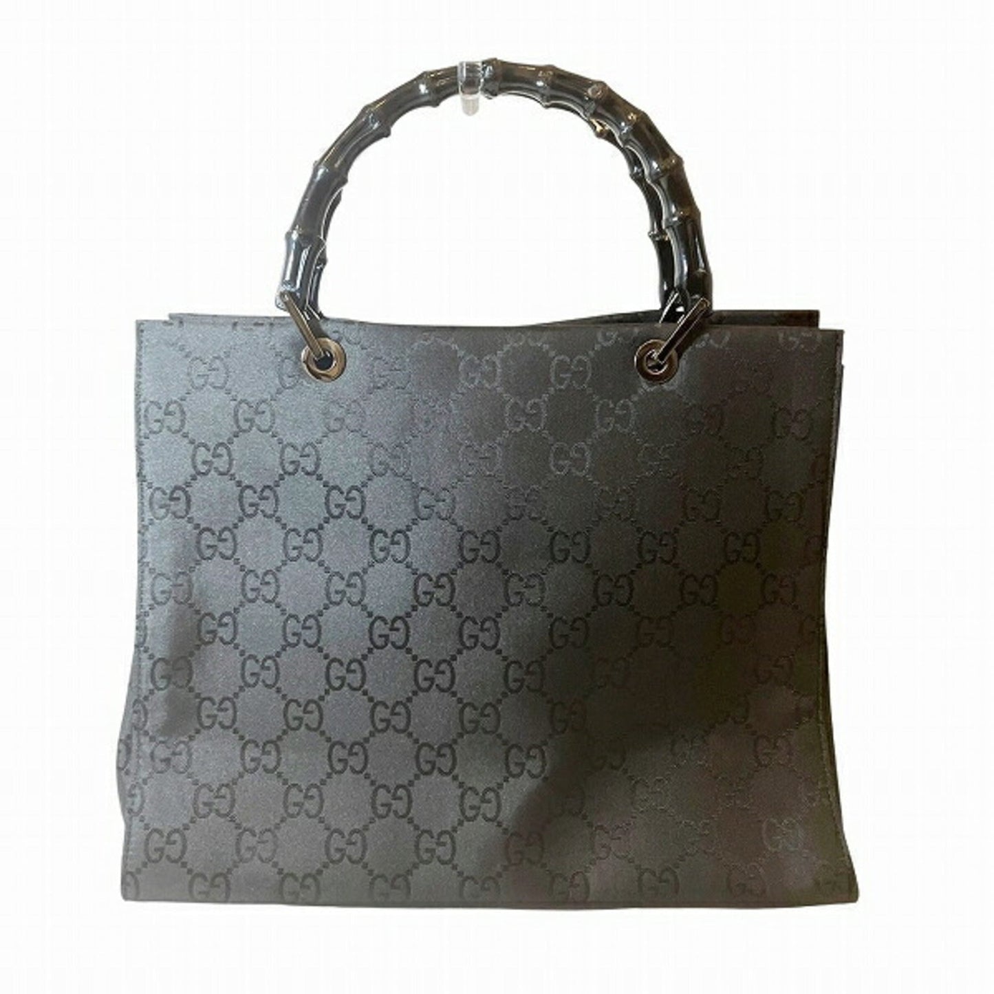 Gucci Black Nylon Handbag Tote Bag