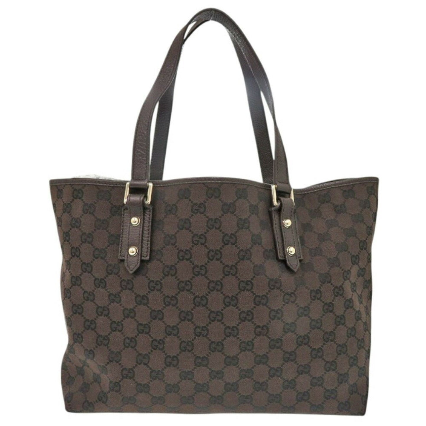 Gucci Brown Gg Canvas Tote Bag