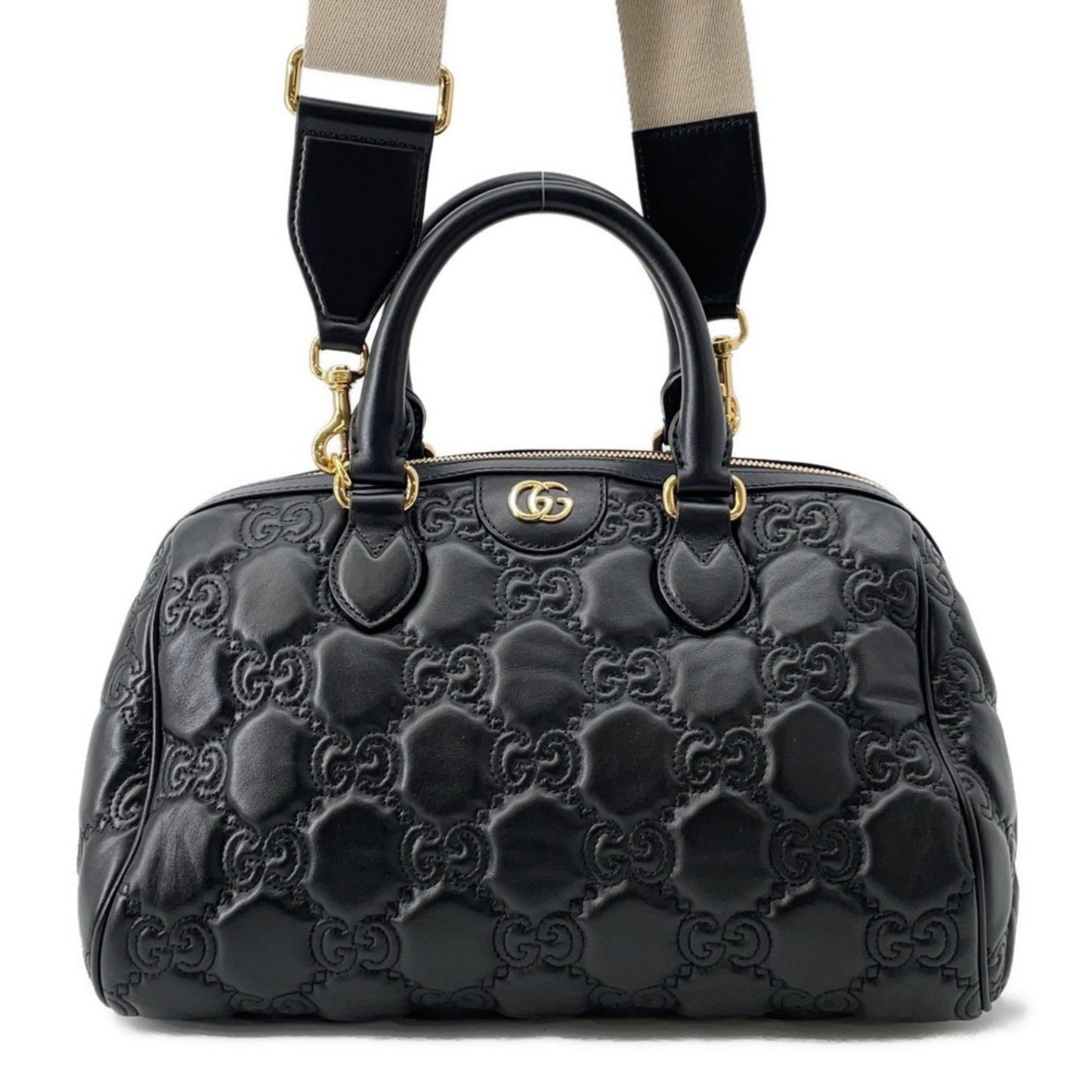 Gucci Black Leather Handbag