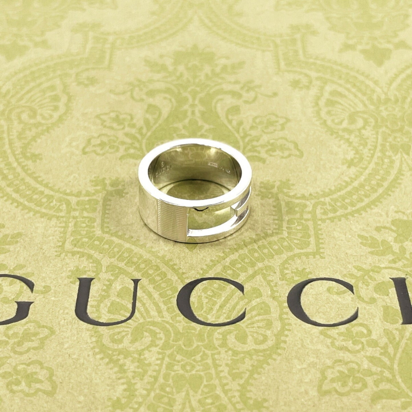 Gucci Silver 925 Band Ring