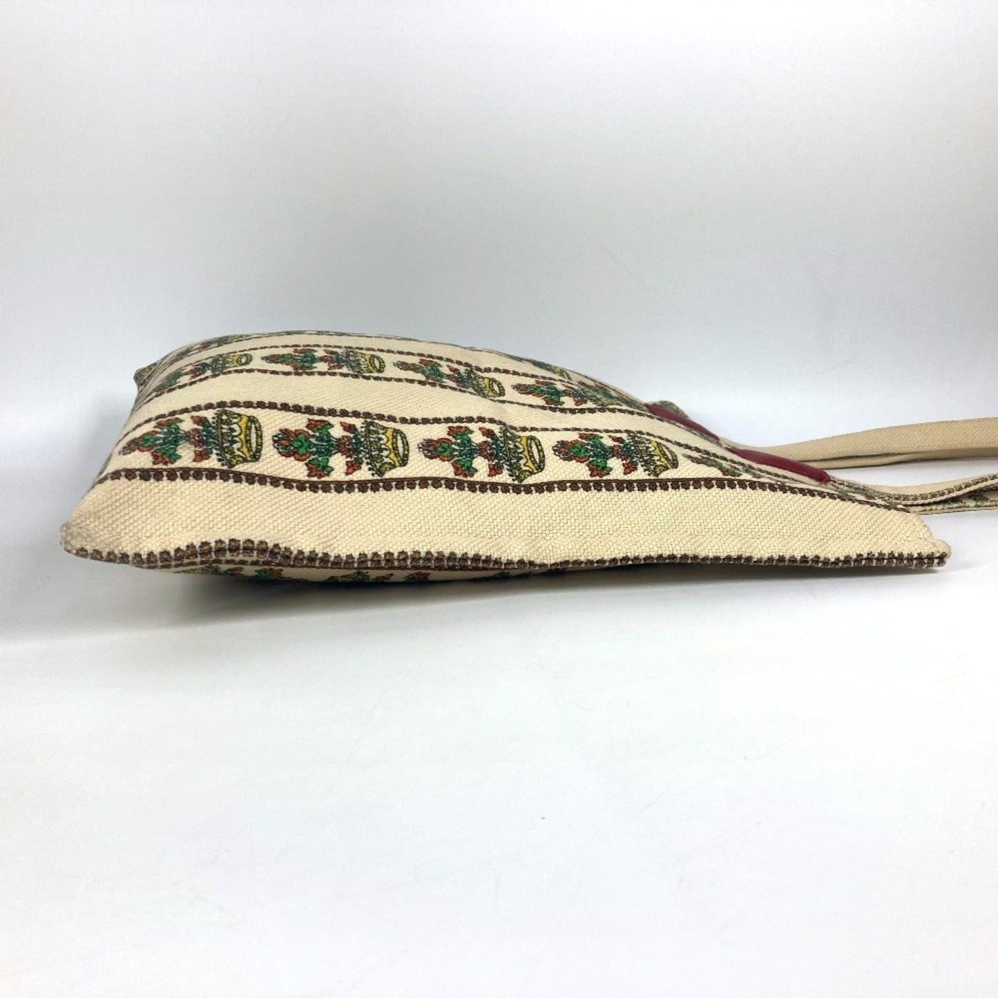 Gucci Beige Canvas Shoulder Bag Tote Bag