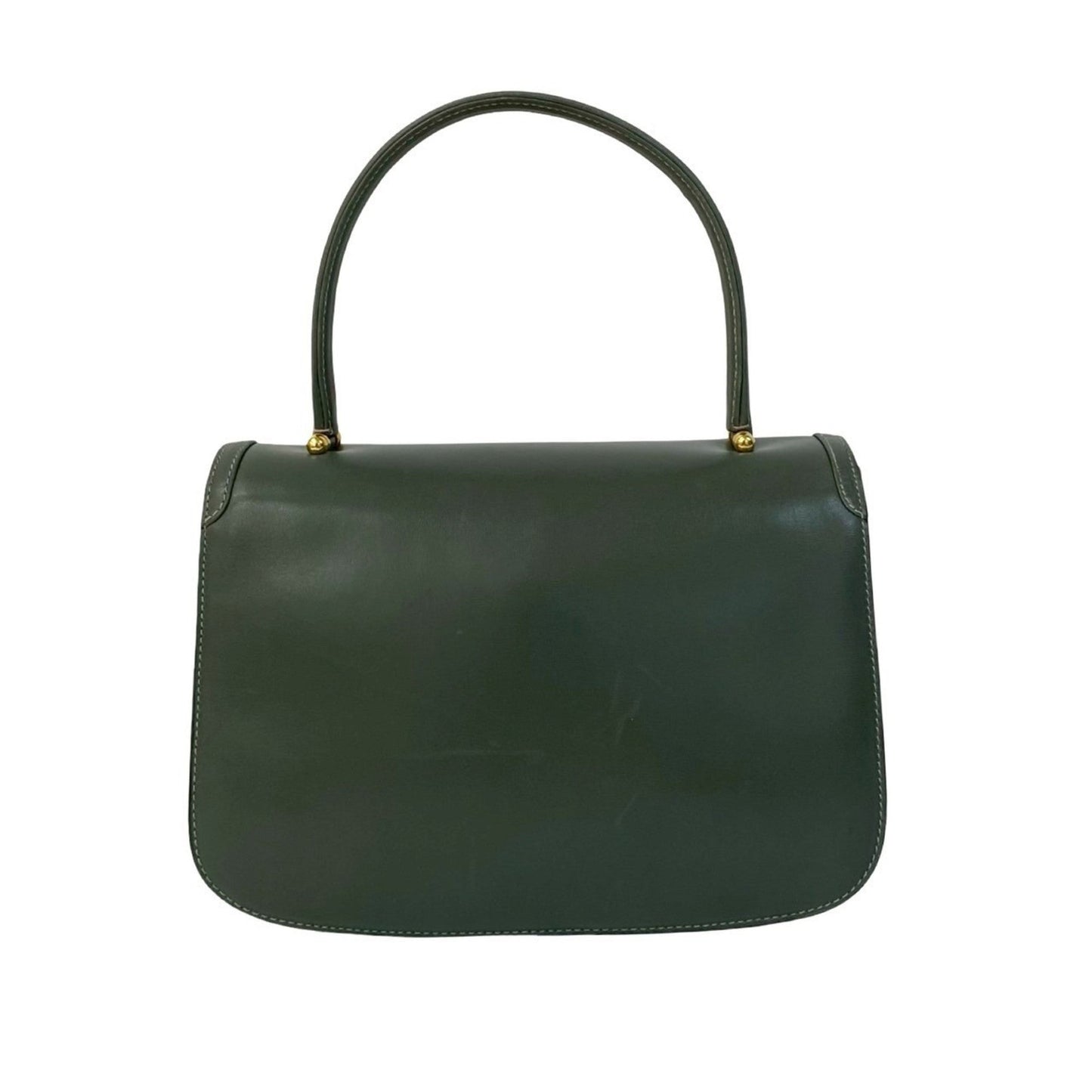 Gucci Gray Leather Handbag Tote Bag