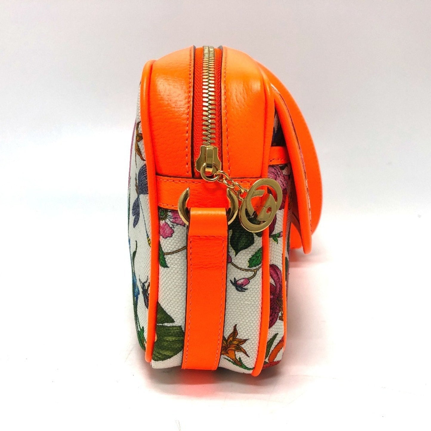 Gucci Multi-Color Canvas Leather Shoulder Bag