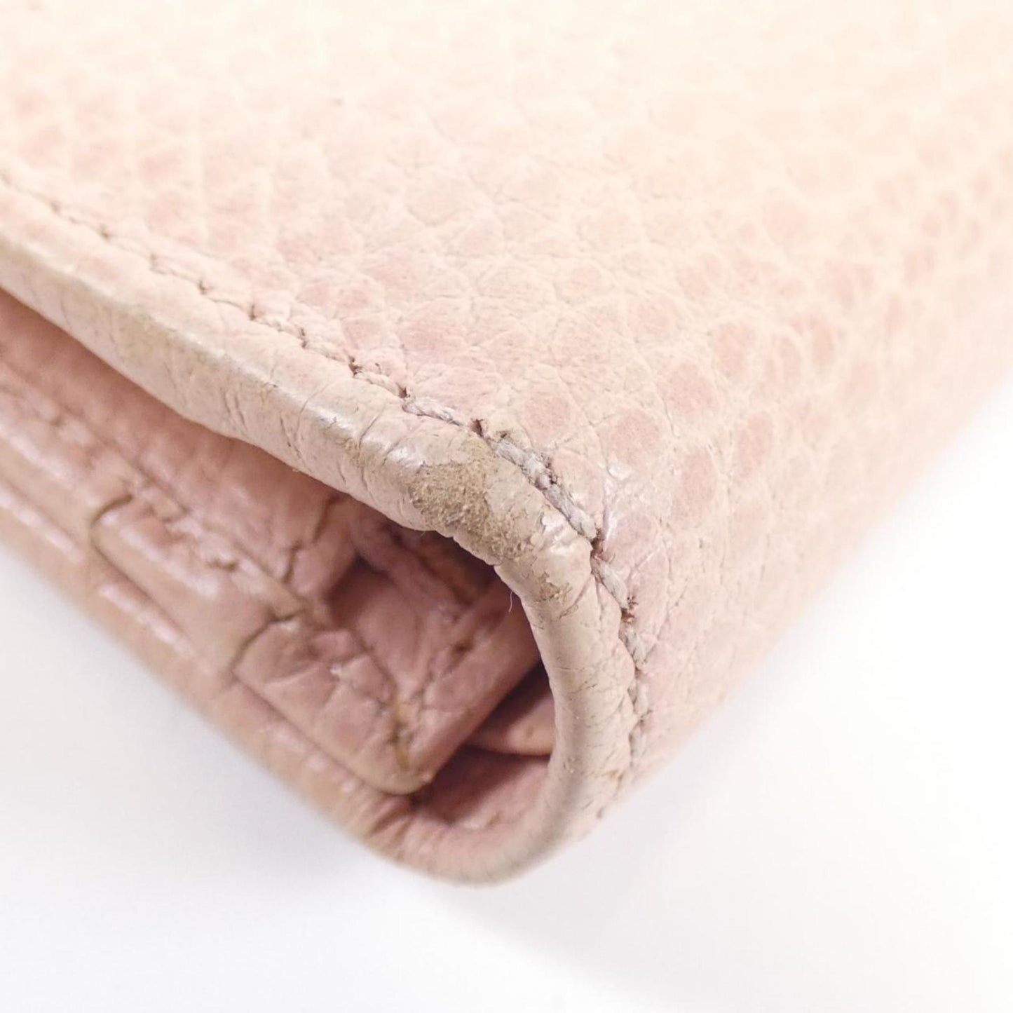 Gucci Light Pink Leather Wallet (Bi-Fold)