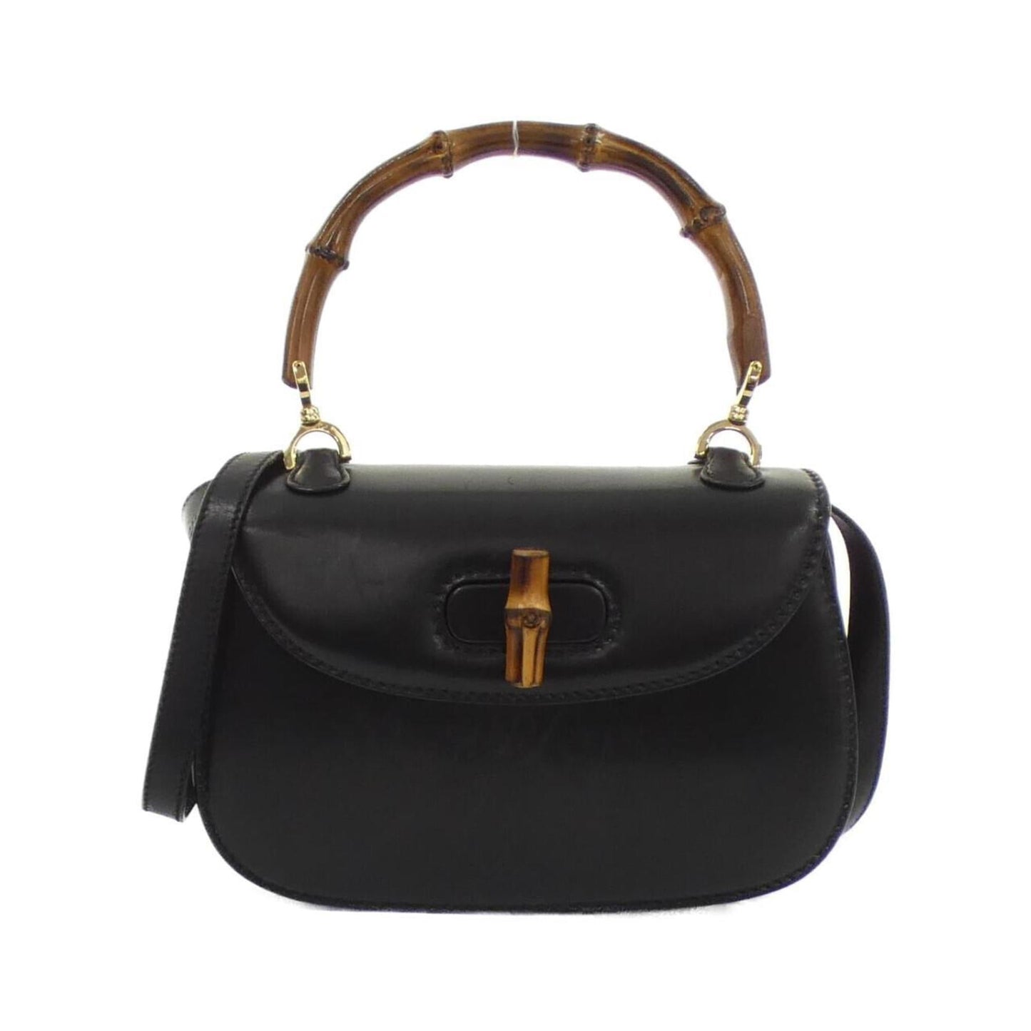 Gucci Black Leather Handbag