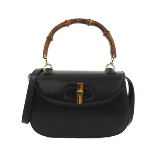 Gucci Black Leather Handbag