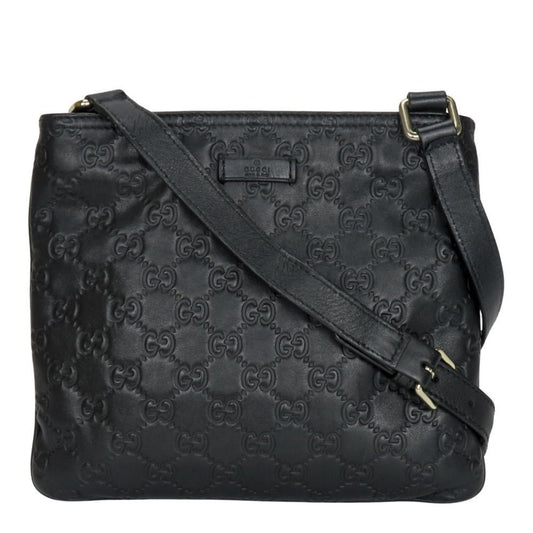 Gucci Black Leather Shoulder Bag