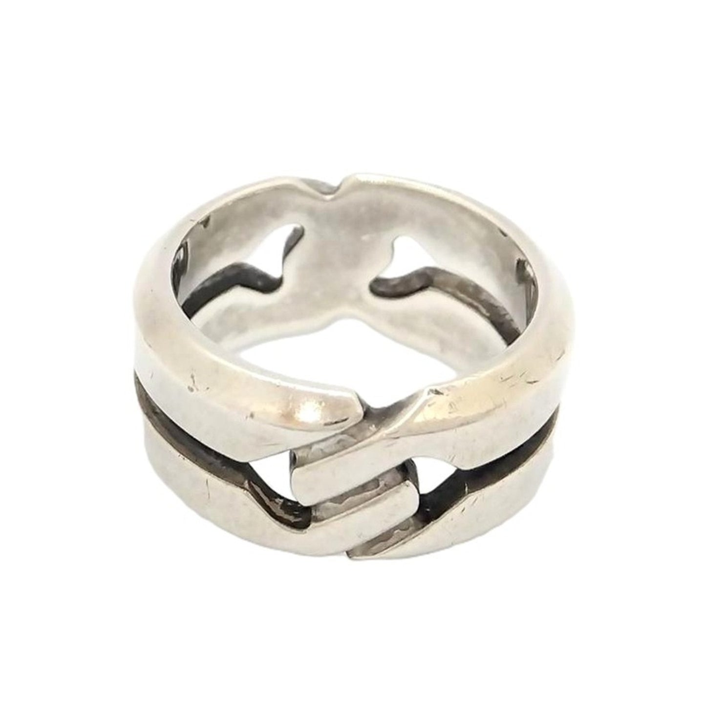 Gucci Silver Silver 925 Band Ring