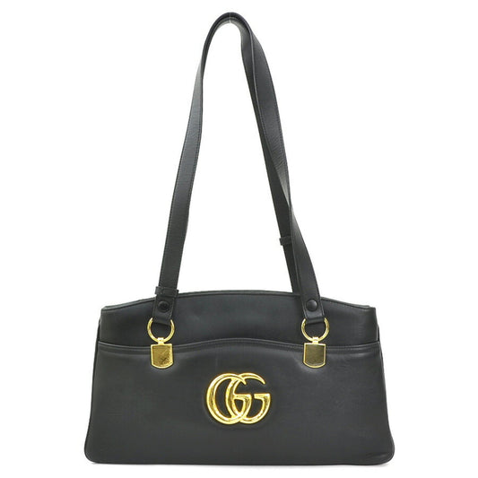 Gucci Black Leather Shoulder Bag