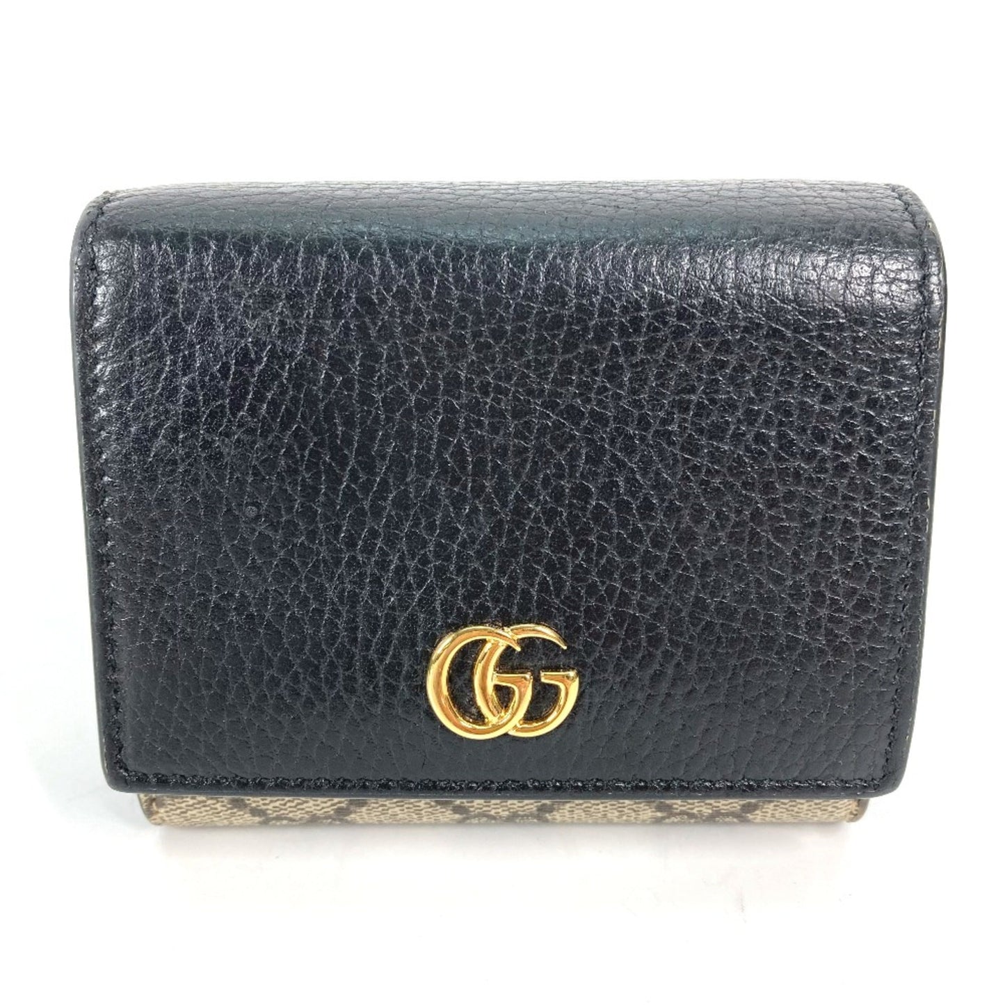 Gucci Beige Leather Wallet (Bi-Fold)