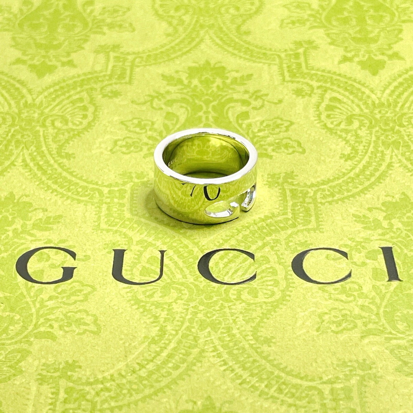Gucci Silver 925 Band Ring