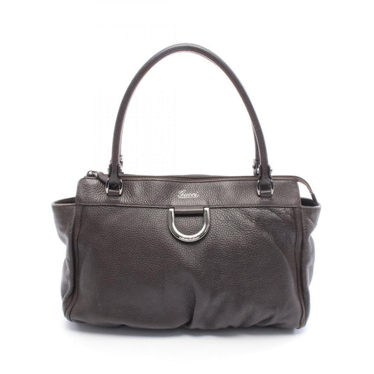 Gucci Abbey Brown Leather Tote Bag