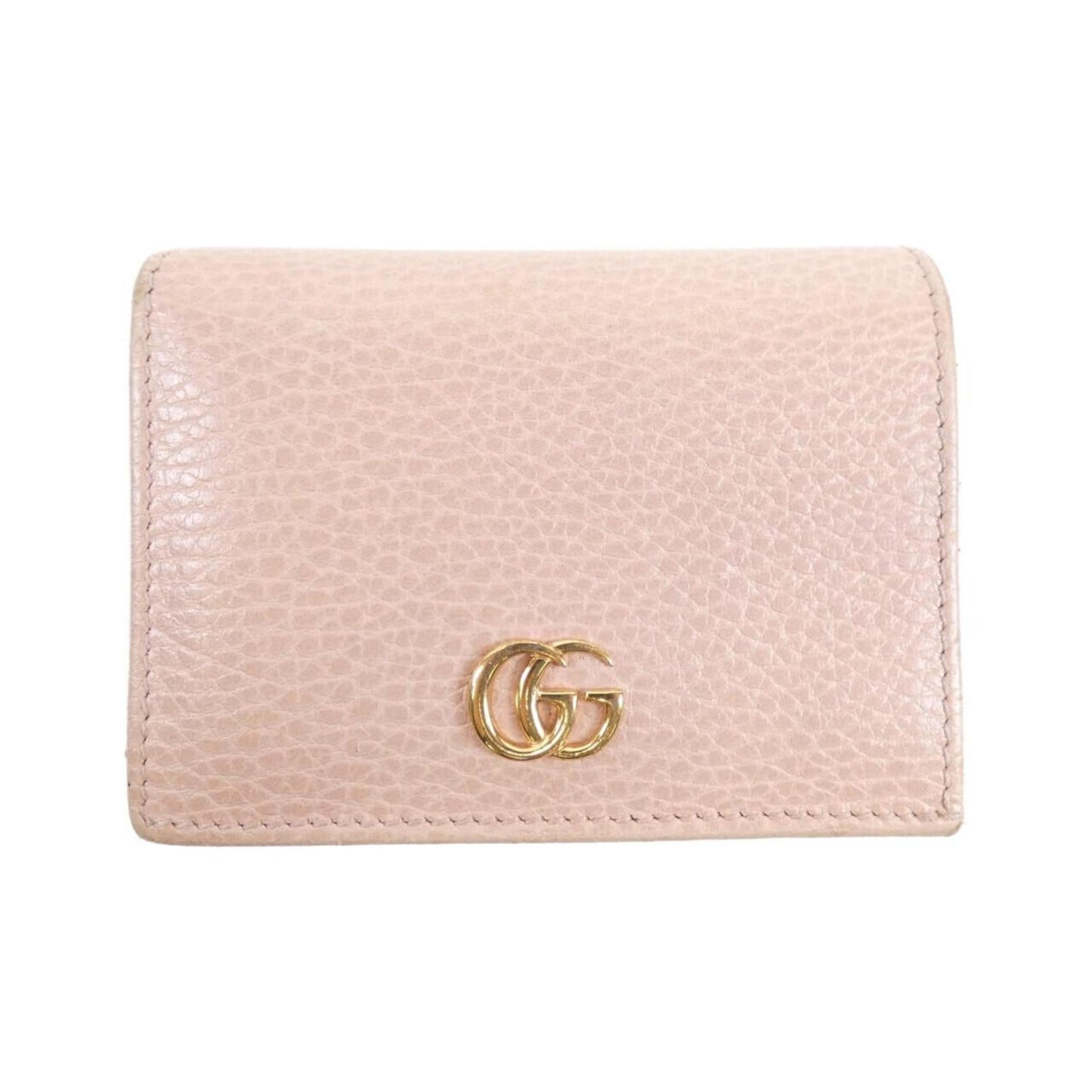 Gucci Light Pink Leather Wallet (Bi-Fold)