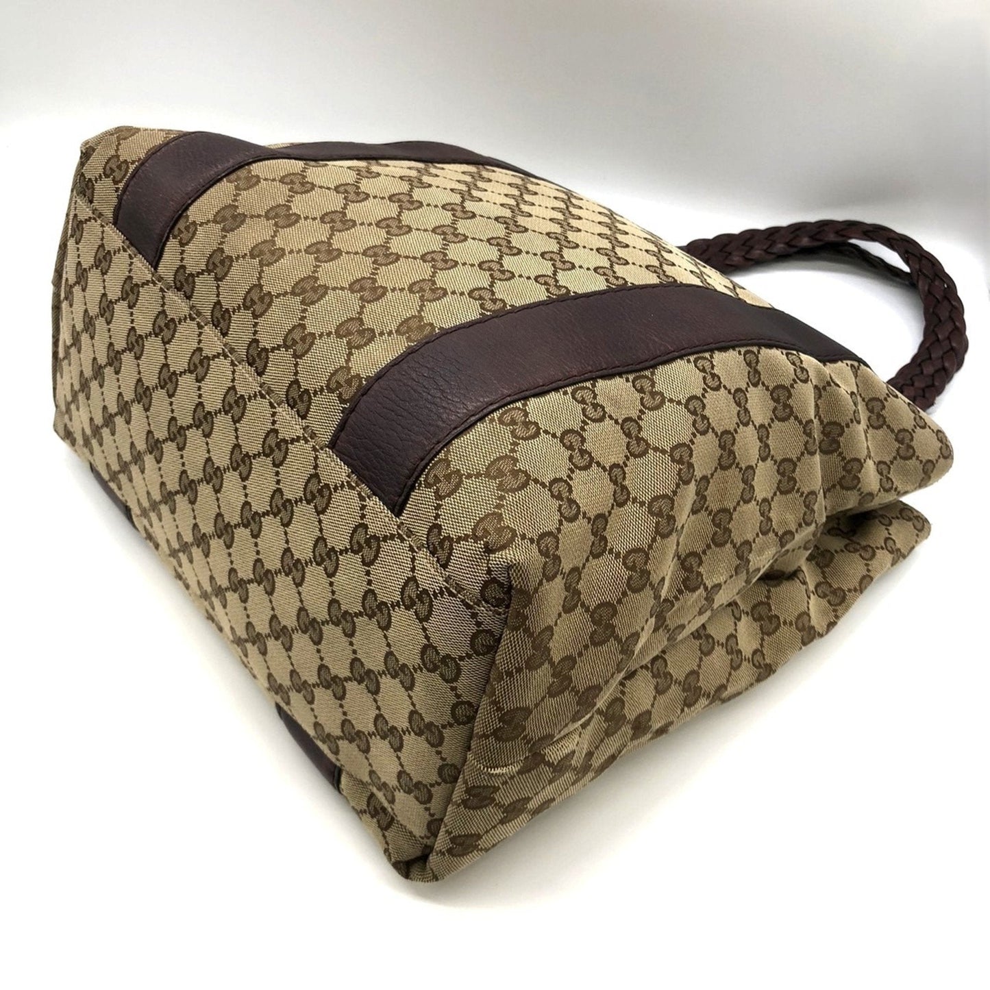 Gucci Gg Canvas Brown Gg Canvas Handbag Tote Bag