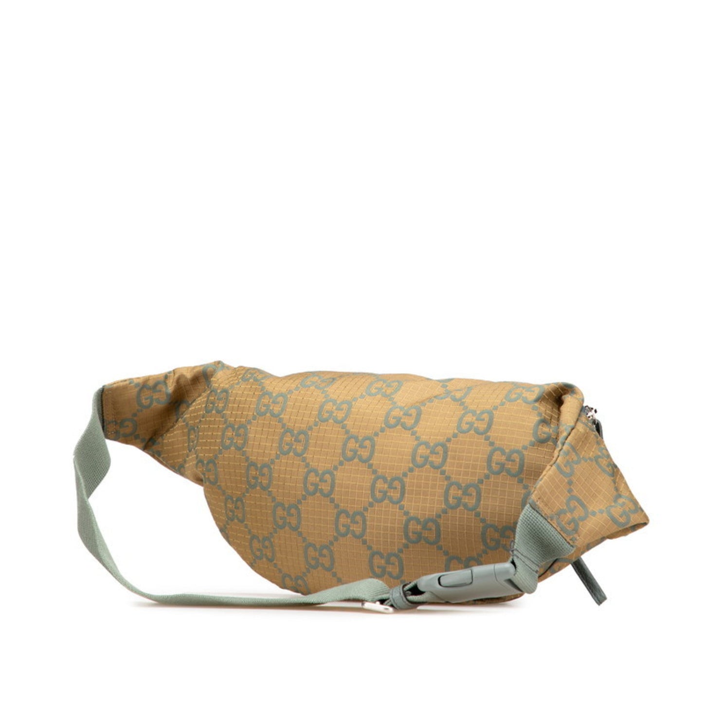 Gucci Khaki Nylon Fanny Pack