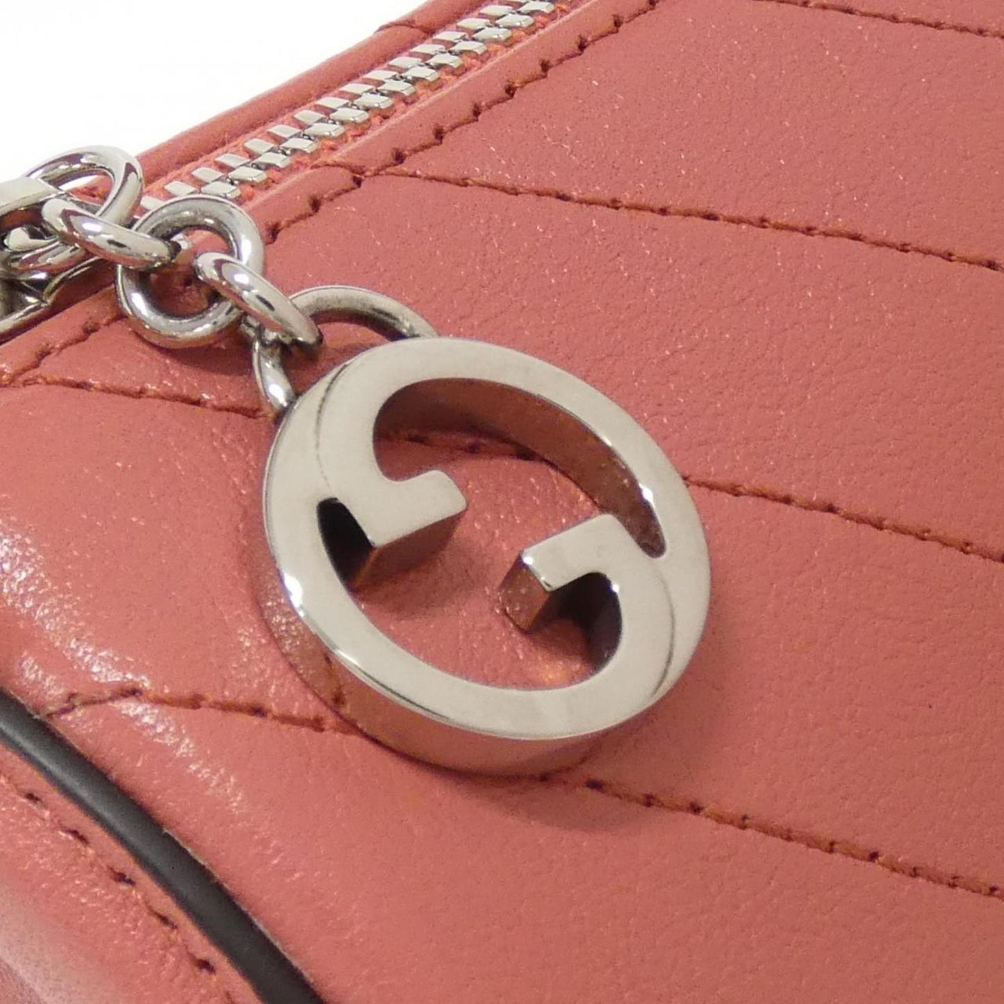 Gucci Pink Leather Shoulder Bag