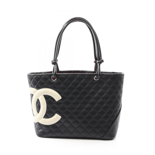 Chanel Black White Cambon Ligne Tote Bag
