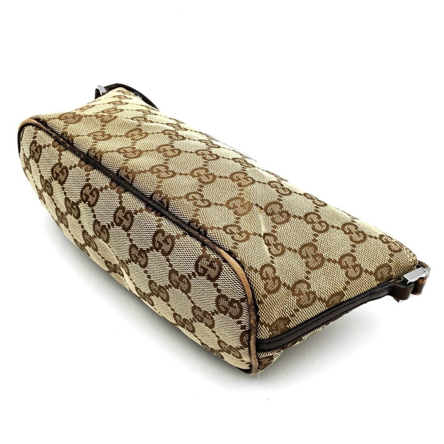 Gucci Brown Gg Canvas Handbag Pouch