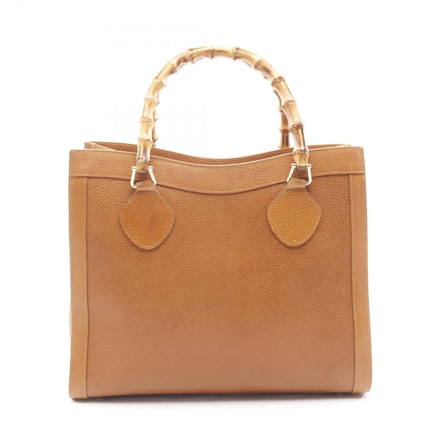 Gucci Brown Leather Tote Bag