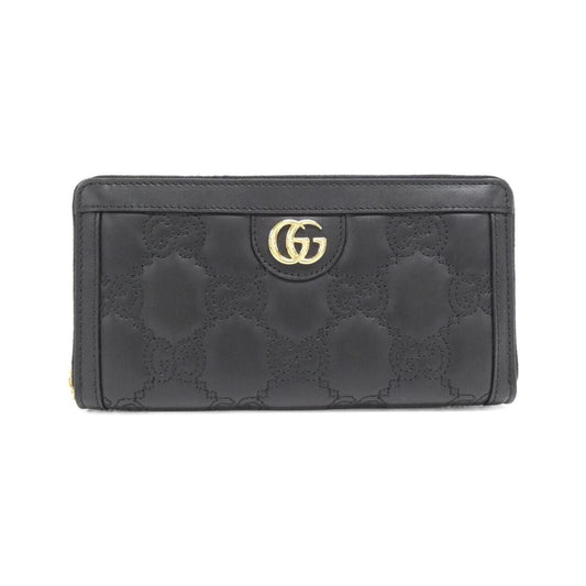 Gucci Pink Leather Long Wallet (Bi-Fold)