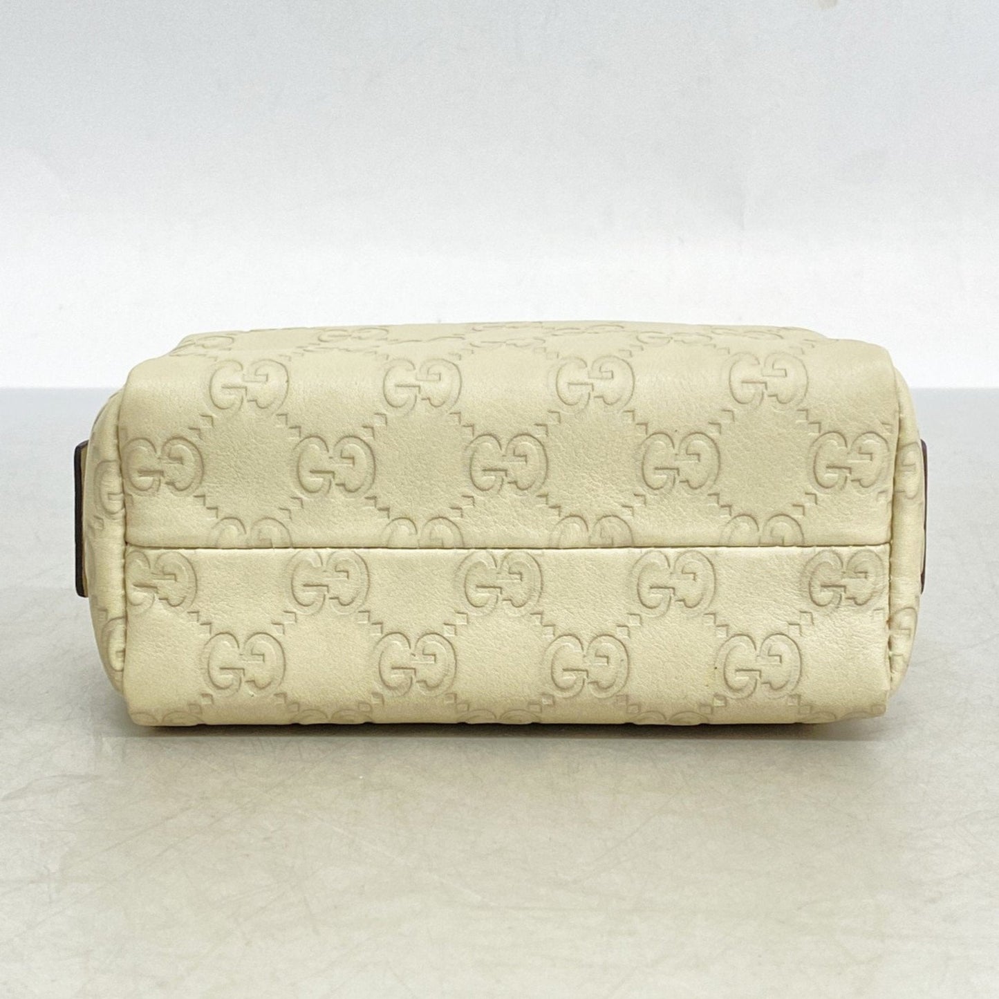 Gucci Beige Leather Pouch