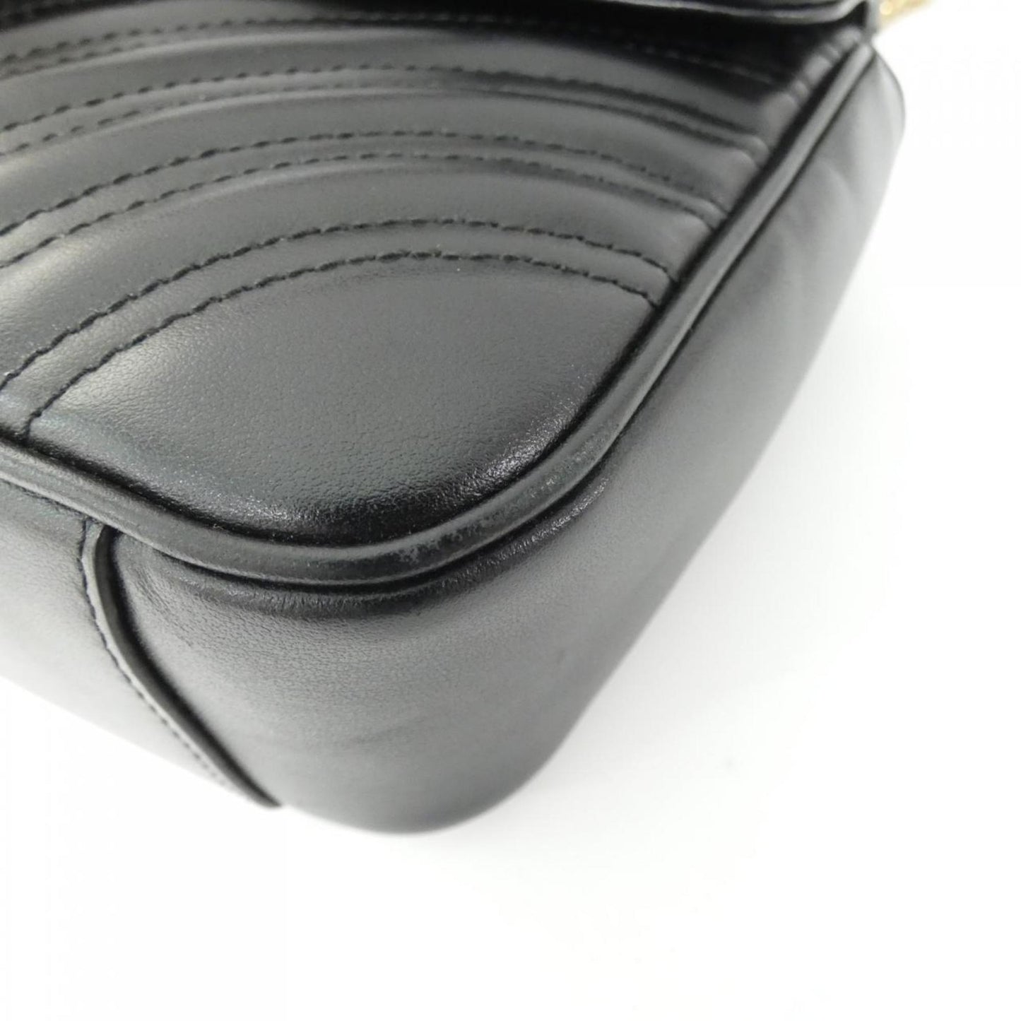 Gucci Black Leather Shoulder Bag