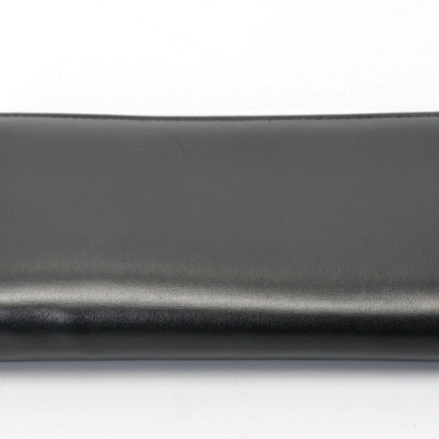 Gucci Black Leather Long Wallet (Bi-Fold)