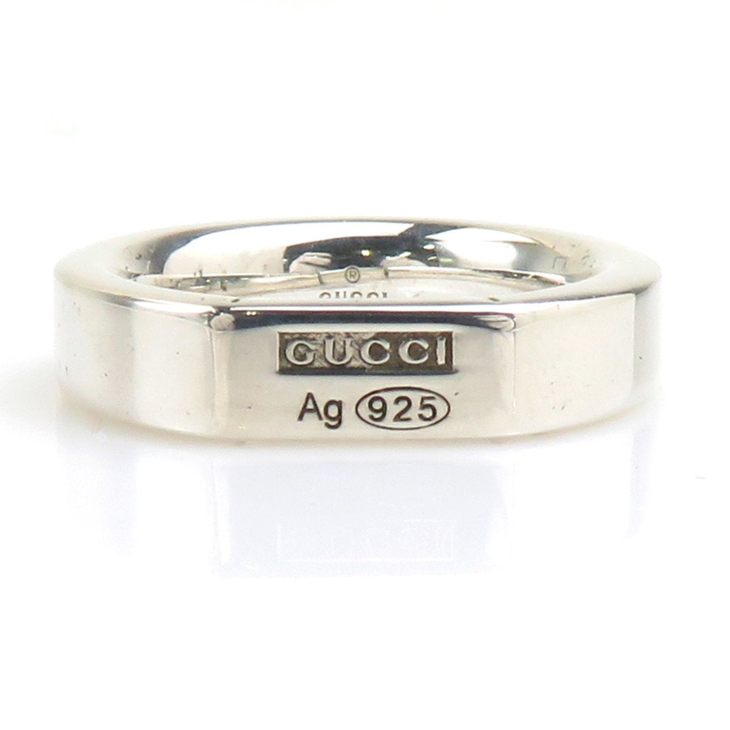Gucci Silver Silver 925 Band Ring