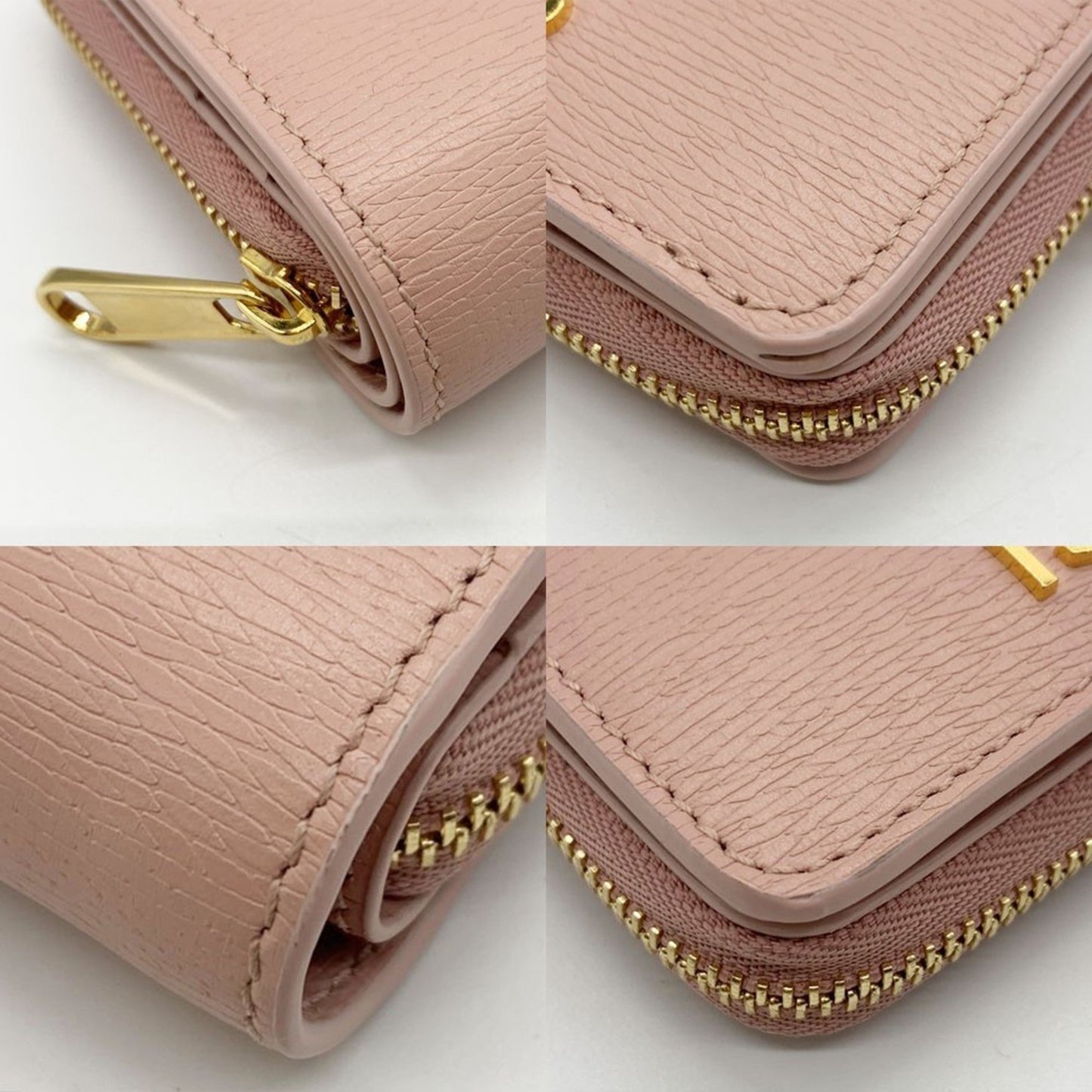Gucci Light Pink Leather Coin Purse/Coin Case