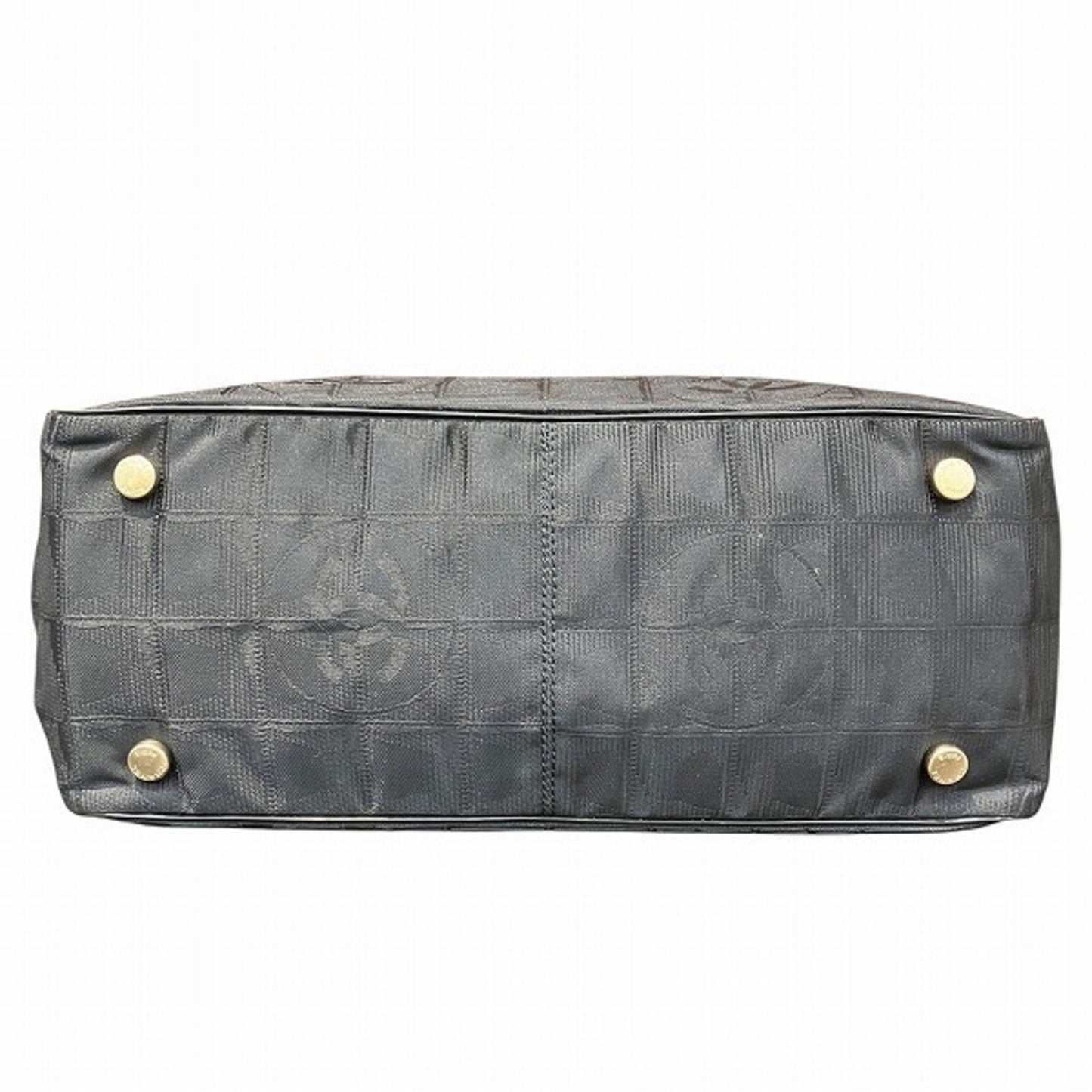 Chanel Black Nylon Shoulder Bag Tote Bag