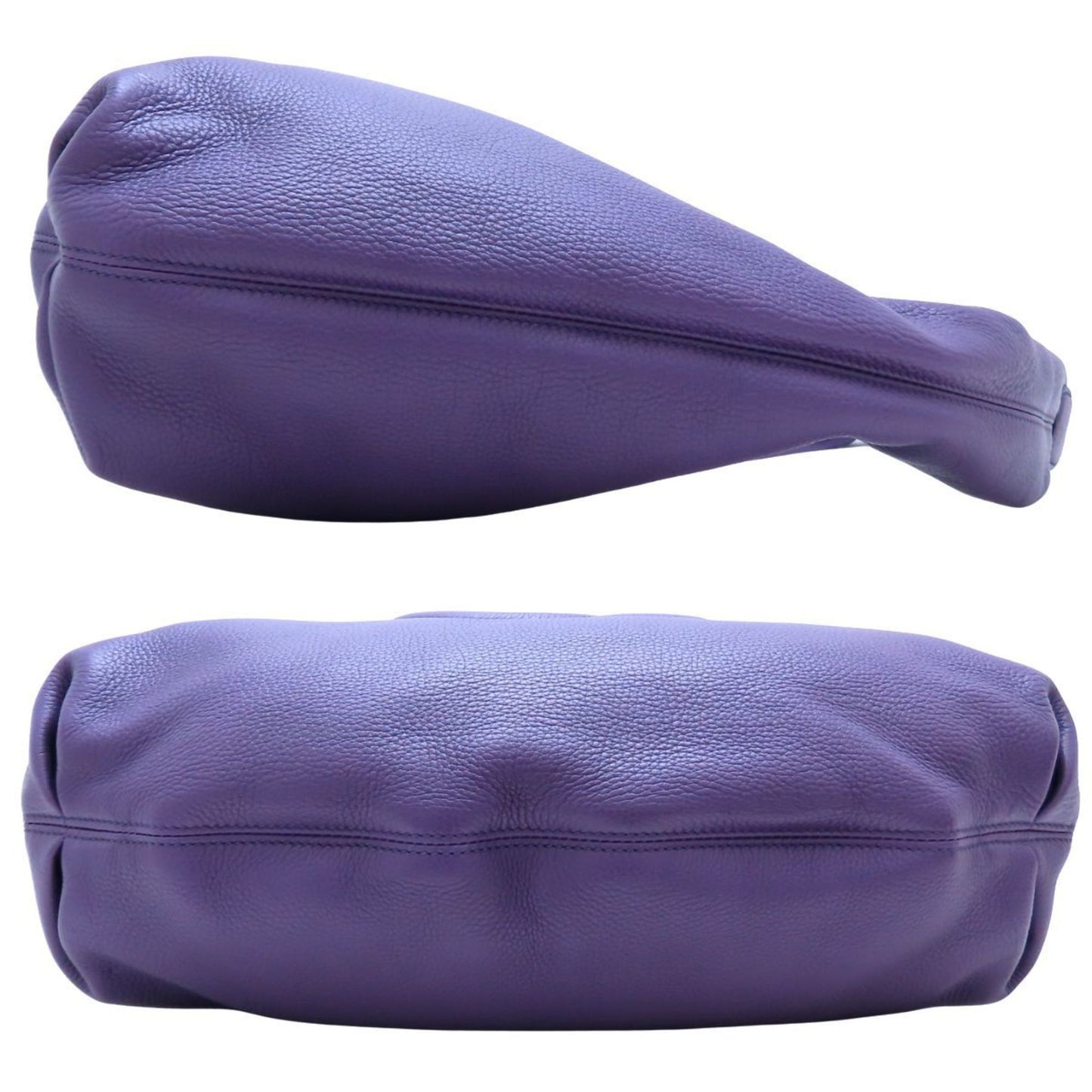 Gucci Purple Leather Shoulder Bag