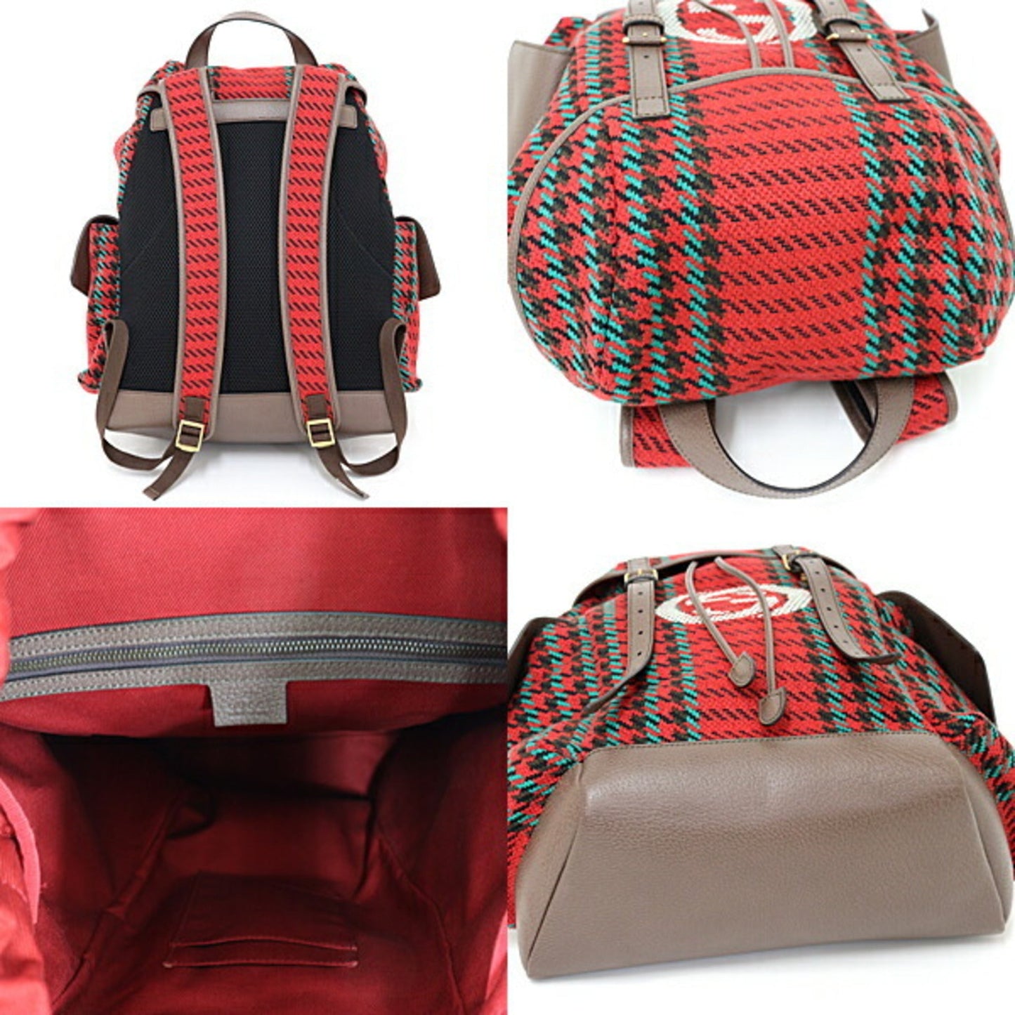 Gucci Red Color Backpack