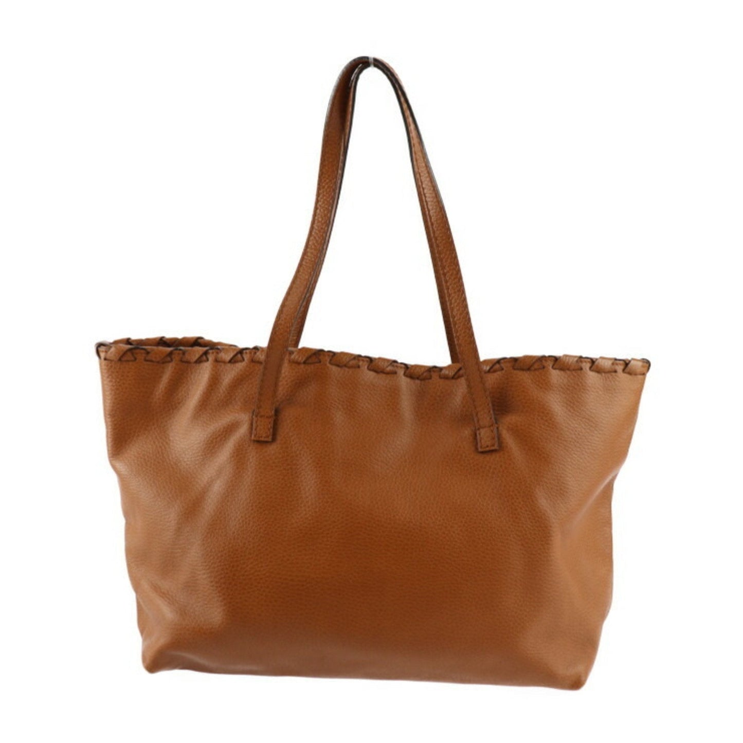 Gucci Brown Leather Handbag Shoulder Bag Tote Bag